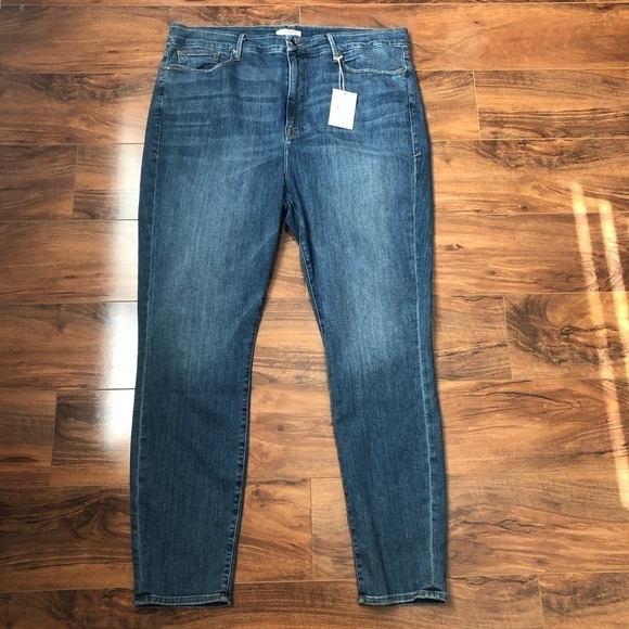 Good American Good Waist High Waist Skinny Jeans - Picture 4 of 9